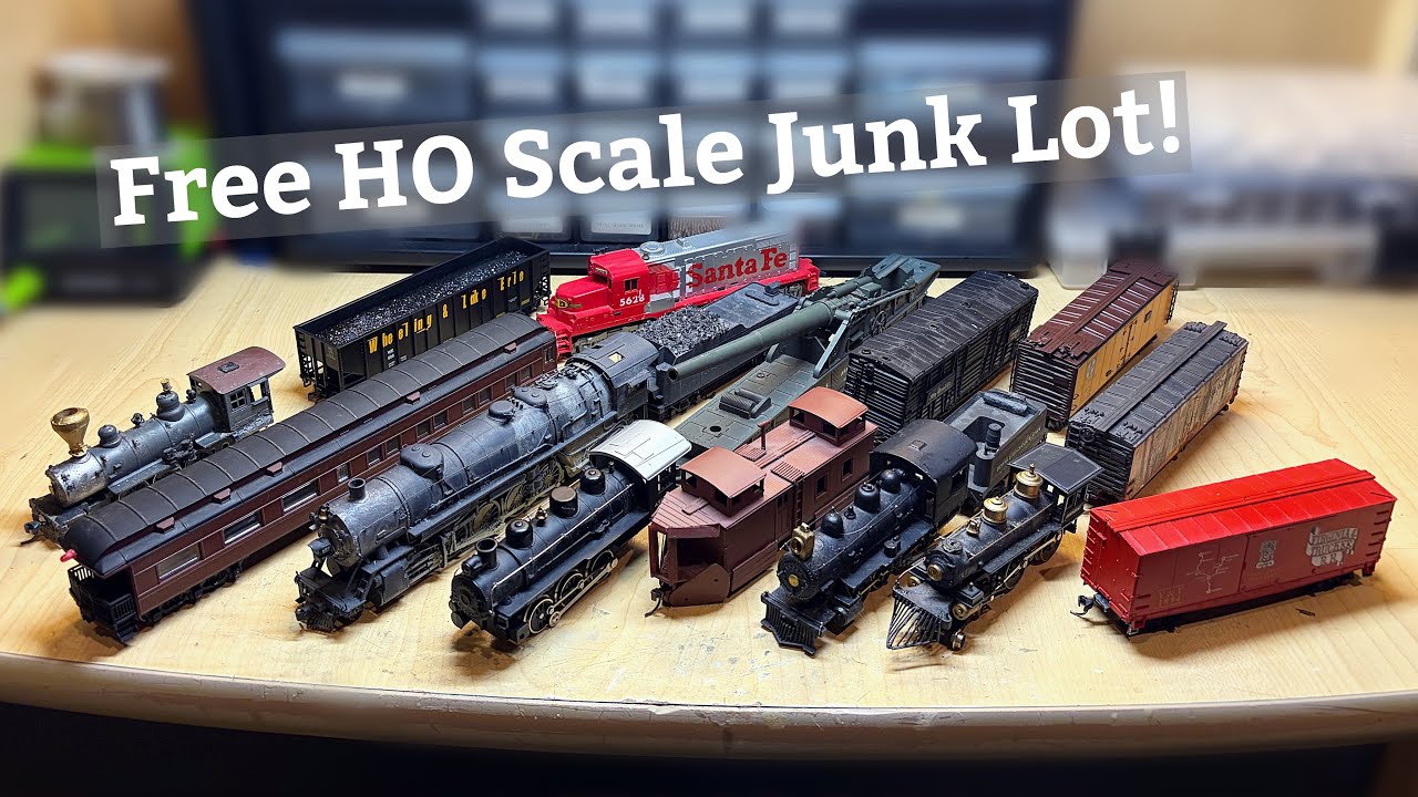 Huge Free Ho Scale Junk Lot! | Can Anything Be Saved?