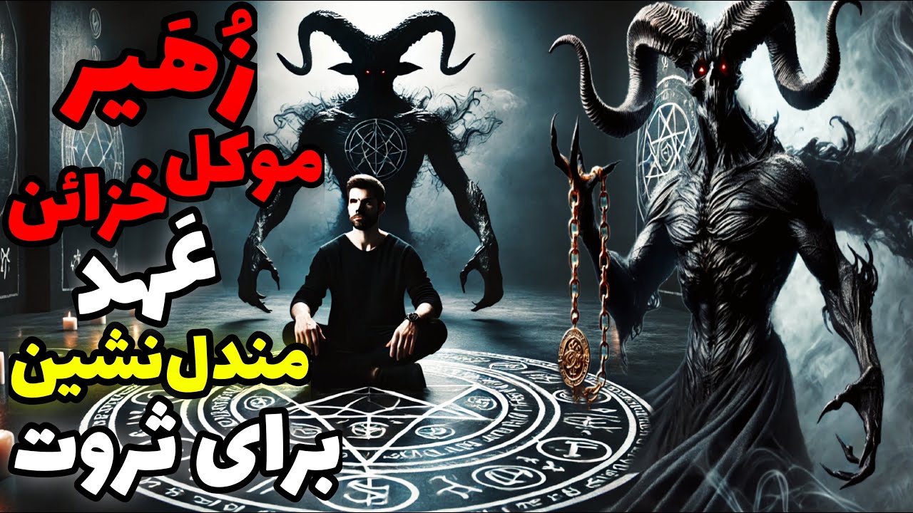 داستان ترسناک احضار زهیر موکل ثروت: معامله یک مندل نشین با زهیر برای ثروت