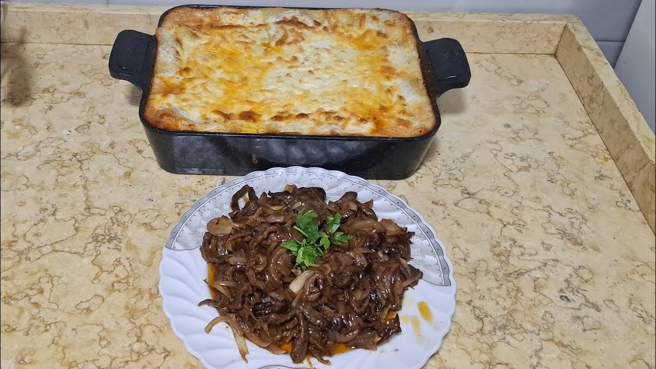 طريقة عمل شرائح الحمه بالصوص الكوريه