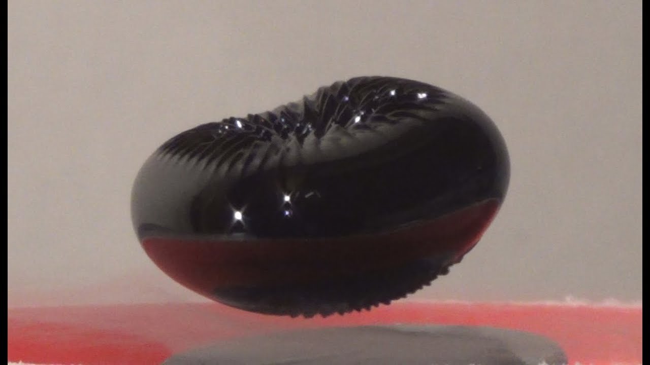 Levitating Magnetic Fluid