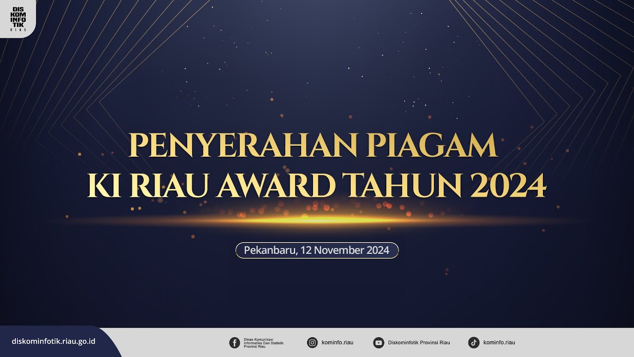 KOMISI INFORMASI RIAU AWARD TAHUN 2024