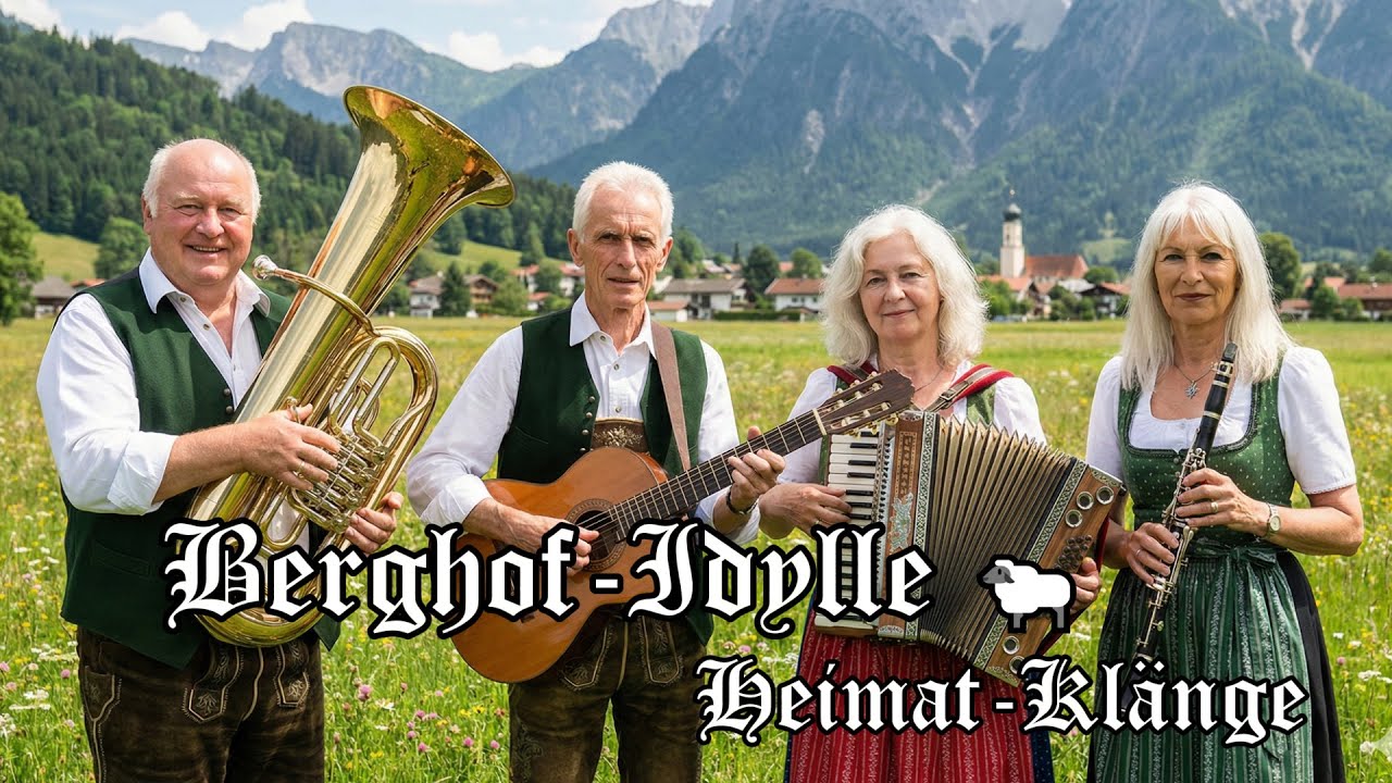 🎻 Polka-Träume, die glücklich machen! 🏔️ | Traditionelle Volksmusik aus Mittenwald | [ Zeitton ]