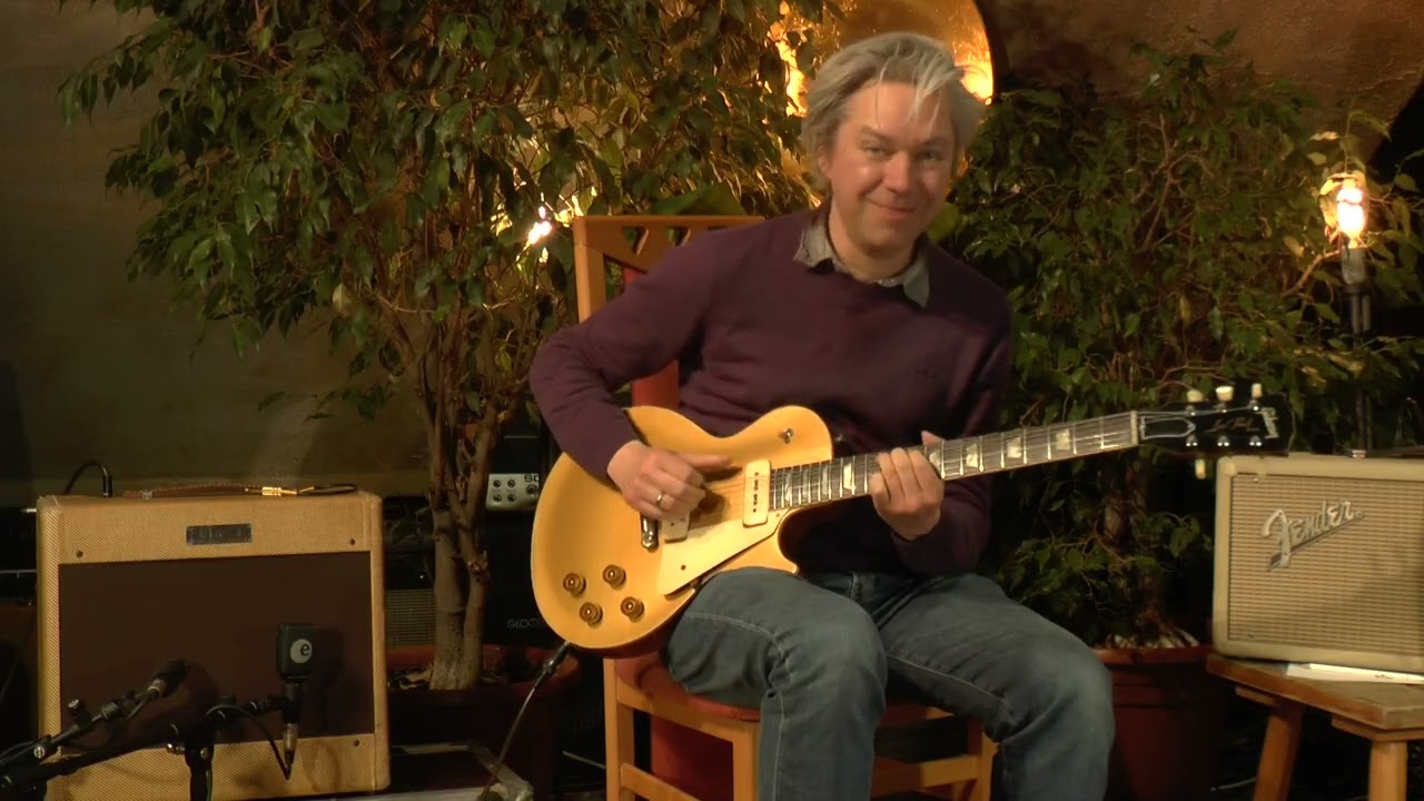 Gibson Les Paul from 1953 w. Fender Deluxe from 1954  by Tobias Hoffmann @VintageGuitarOldenburg