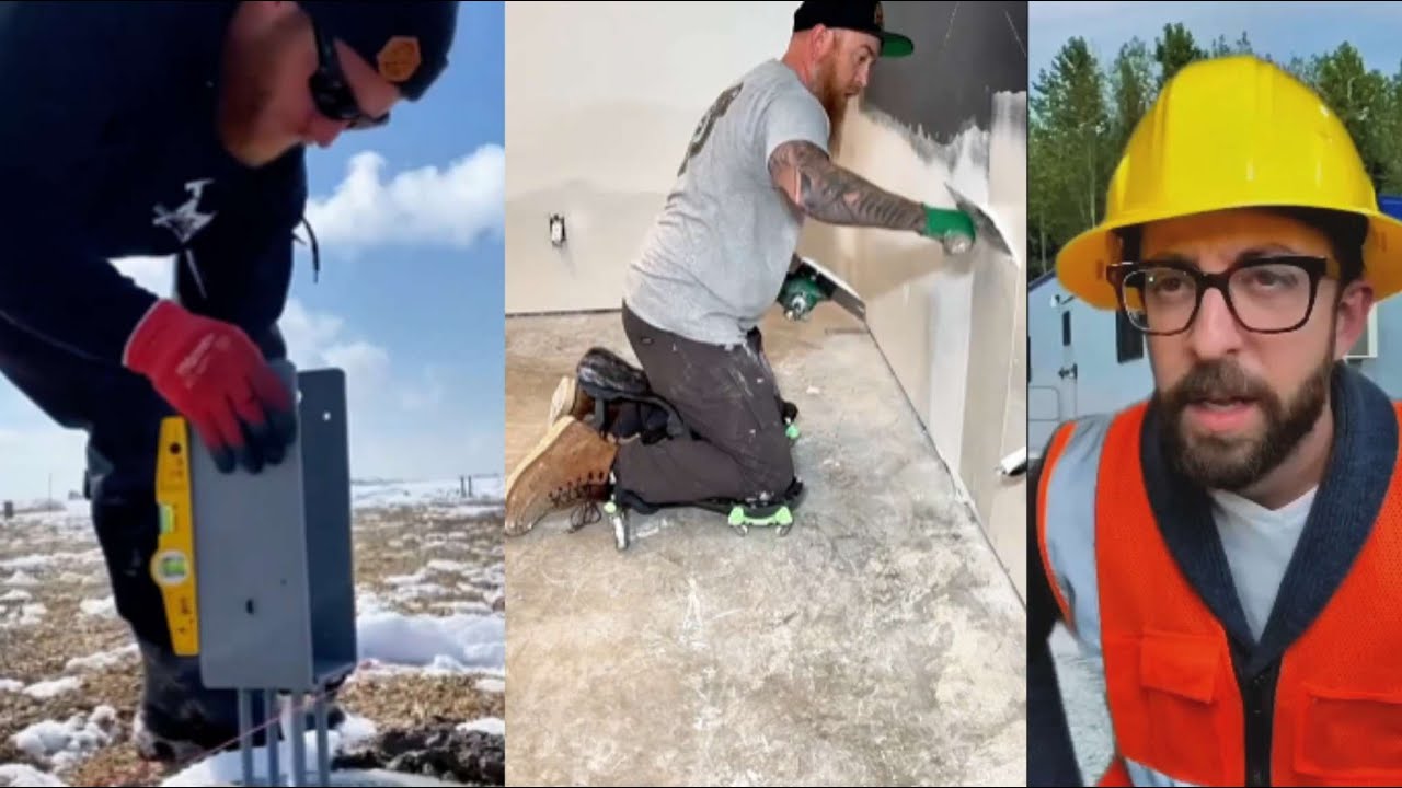 Engineer Trend - Creative Skills 👉 Part 7 #adamrose #construction #engineering #workers #moments