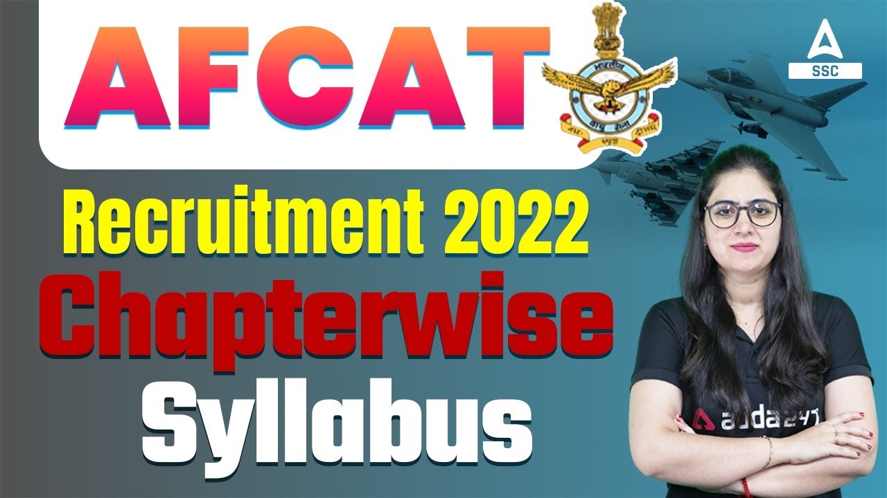 AFCAT 1 2023 Notification 2022 | AFCAT Syllabus | Air Force AFCAT New Vacancy 2022