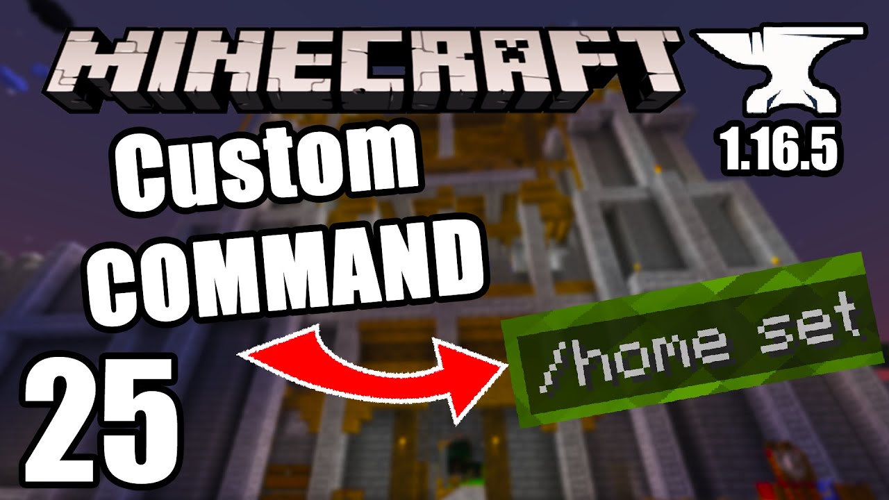 Add CUSTOM COMMANDS to Minecraft 1.16.5 | Forge 1.16.5 Modding #25