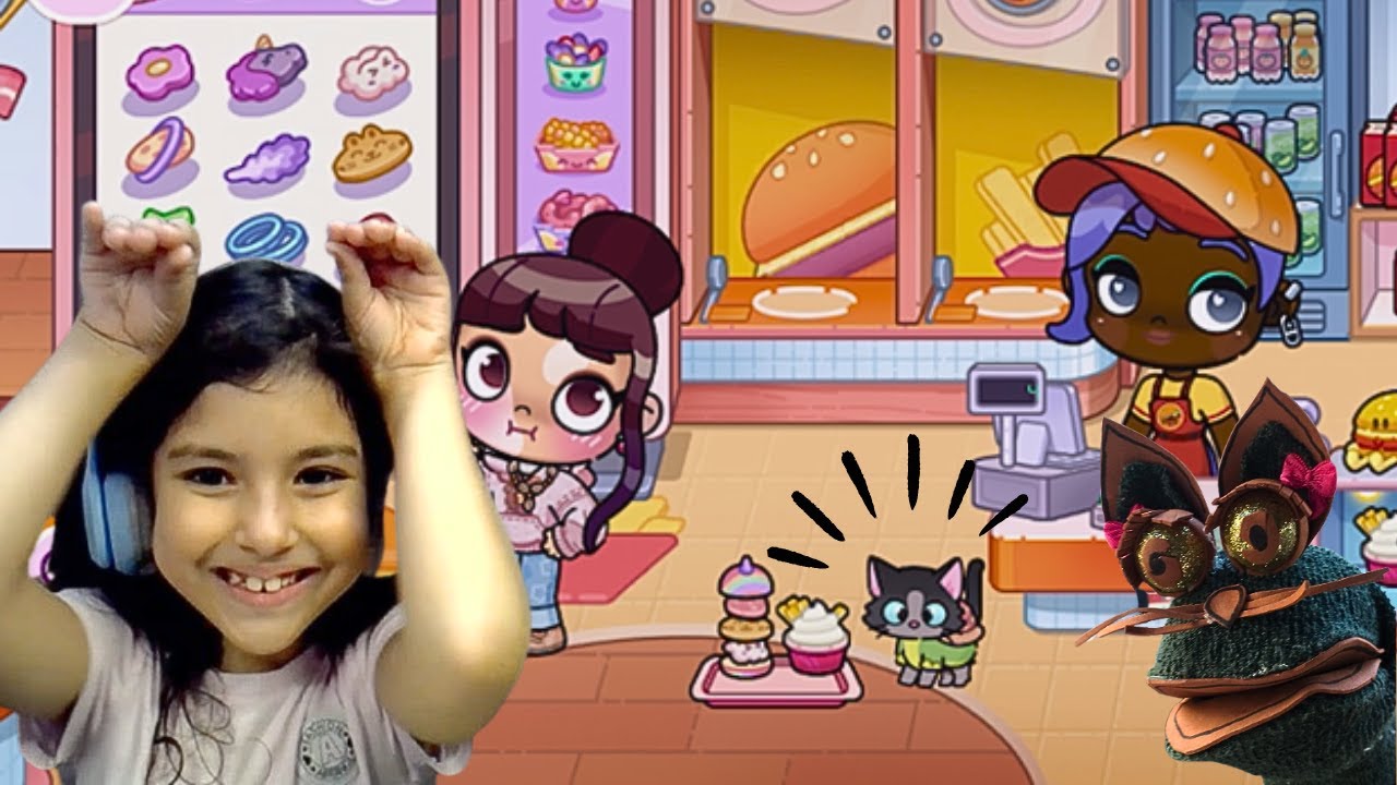 Clara levou a família no novo shopping do Avatar World?