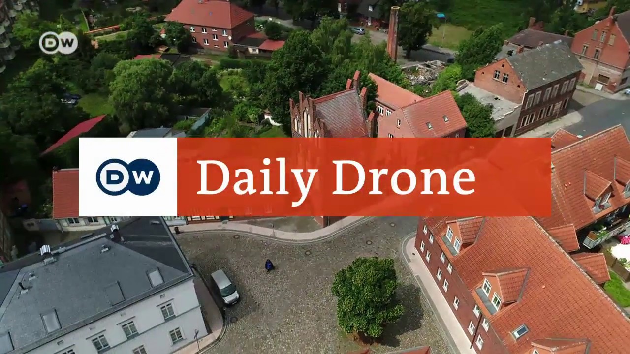 #DailyDrone: Wittenberge on the Elbe