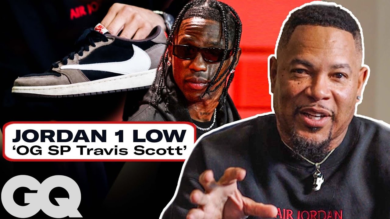 Jordan Brand's Reggie Saunders Breaks Down Celeb Collabs & His Top 5 (ft. Travis Scott, Eminem) | GQ