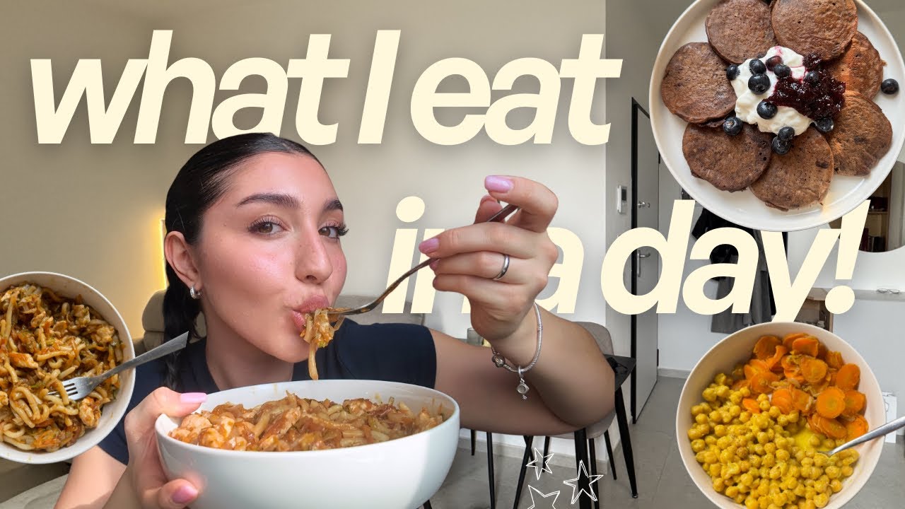 What I eat in a day 🍜🌟 healthy & ricette complete! #vlog #wieiad 