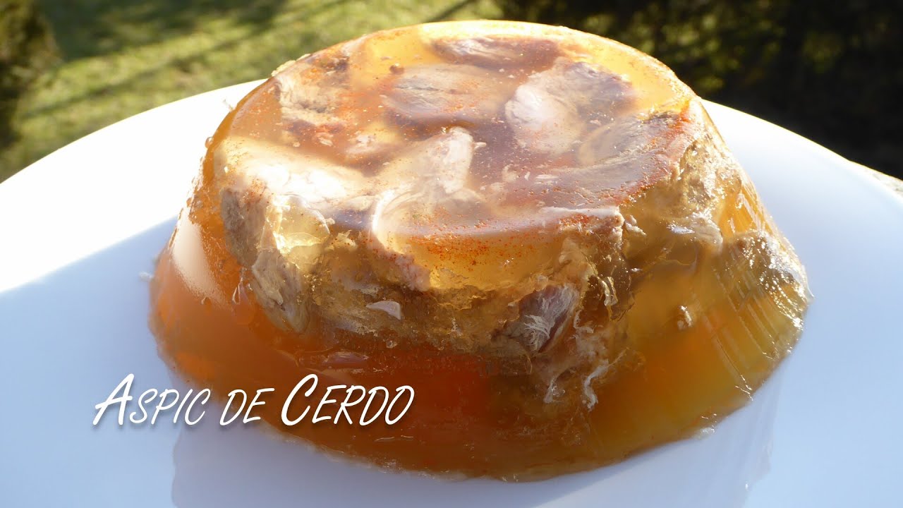Cómo preparar un ASPIC de CERDO 🥣🐷 (Kocsonya), paso a paso - SABORES DE HUNGRÍA