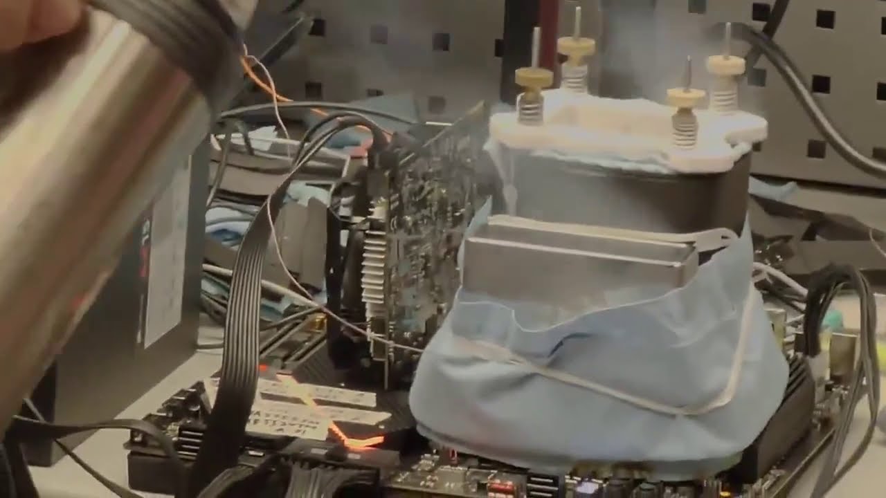 Intel's next gen Rocket Lake CPU hits 6.9GHz on LN2.