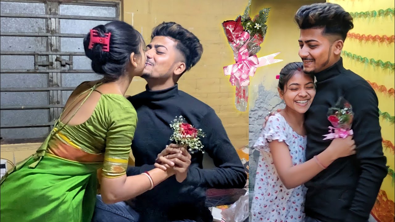 Rose Day Special Pritam Piyali Vlog | গোলাপ দিয়ে প্রপোজ করলাম পিয়ালীকে | Rose Day Hot Propose |