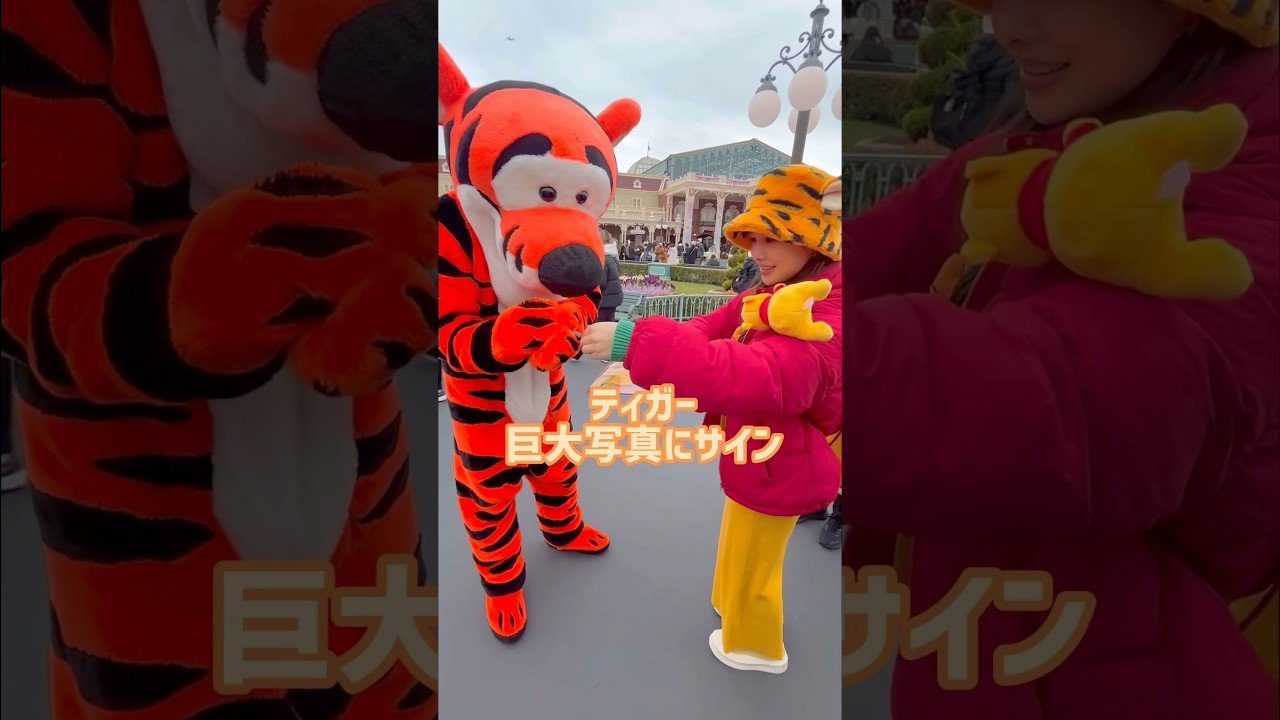 【ティガーサイン】#pooh#winniethepooh #disneyland #disney#プーさん#ディズニー#ディズニーランド#プーヲタ#ティガー#tigger