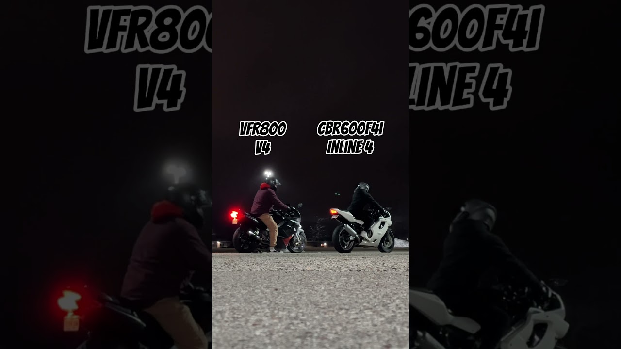 V4 or i4? #motorcycle #motorcyclelife #cbr600f4i #vfr800 #motorcycleexhaust