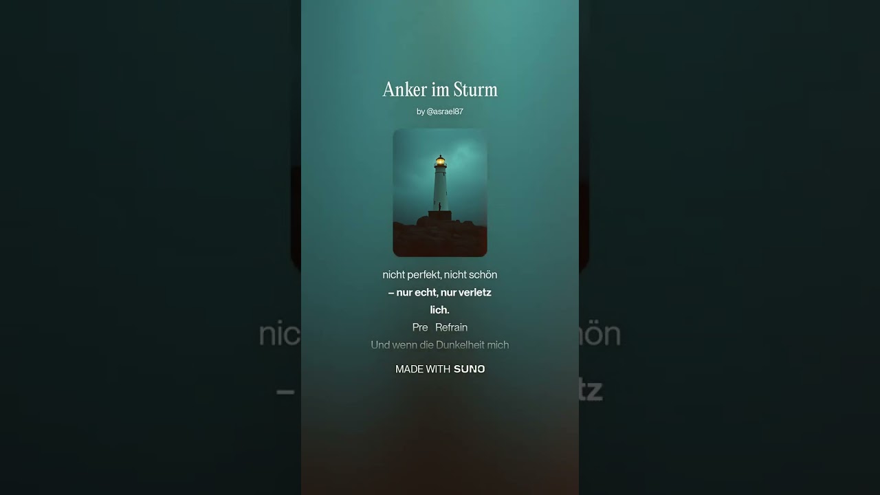 Anker im Sturm #ai #musik #copyrightfreemusic #nocopyright #songlyrics