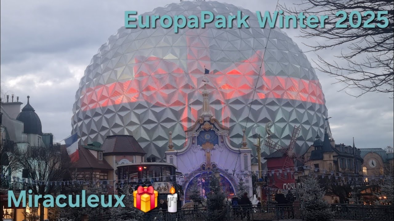Miraculeux 🎁🕯 Spectacle de Mapping | Saison Hivernale EuropaPark 2025-2026