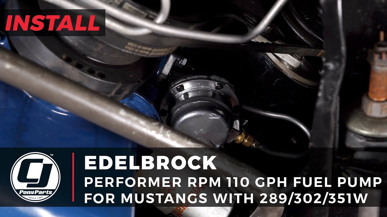 Performer Fuel Pump | Edelbrock | 289/302/351W Mustang