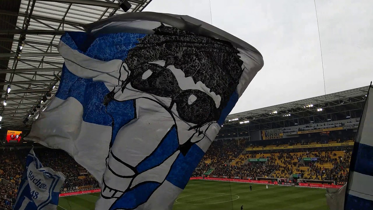 SG Dynamo Dresden - VfL Bochum (1:2) Teil 2 - Mannschaftsaufstellung + Hymne