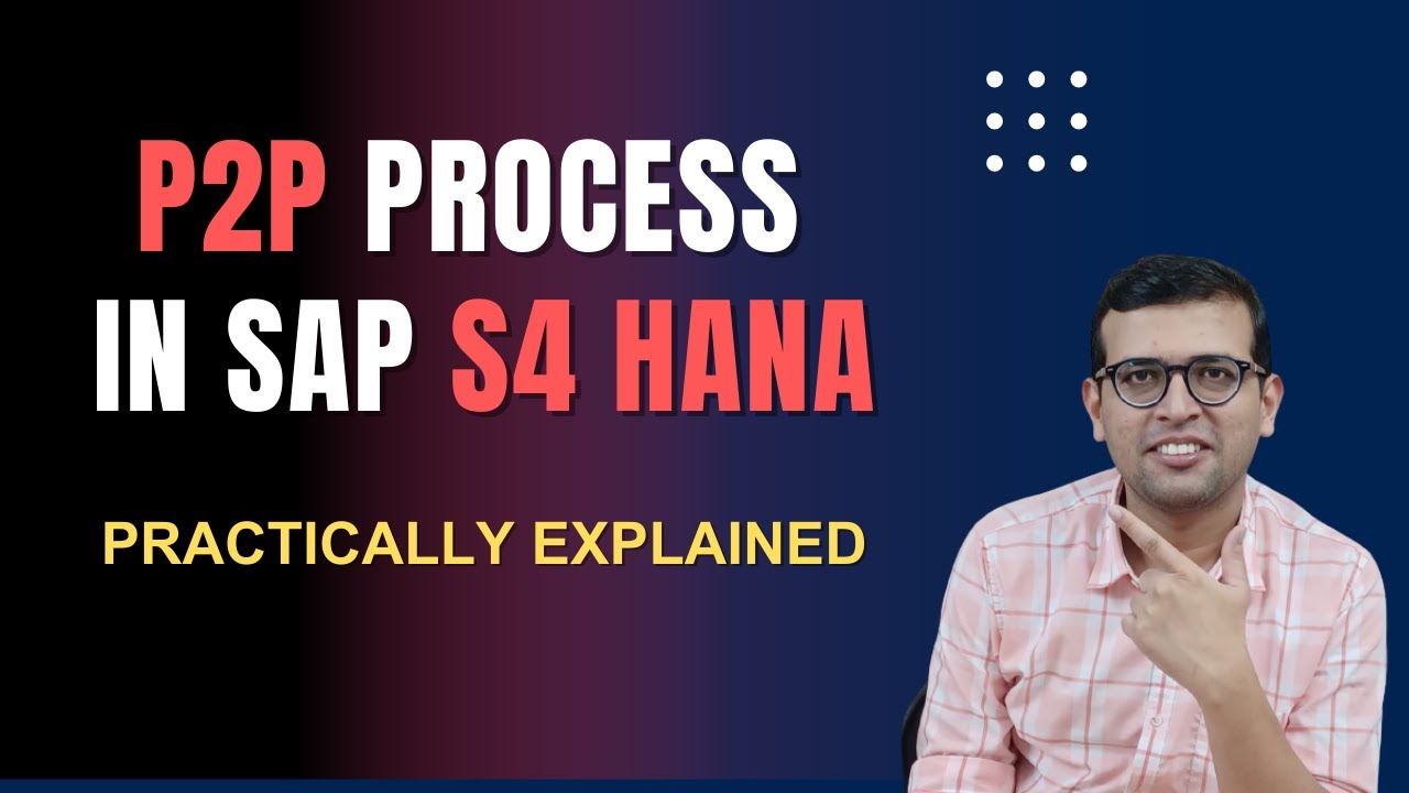 SAP P2P Process | Procure To Pay Process | Explained Step-by-Step | Lecture 7 #sapficotutorial #sap