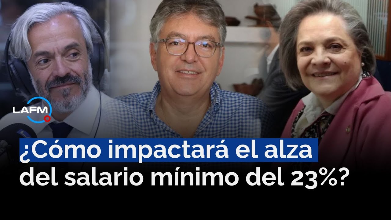 ¿Cómo impactará el alza del salario mínimo del 23 %? Las reacciones al aumento del salario mínimo