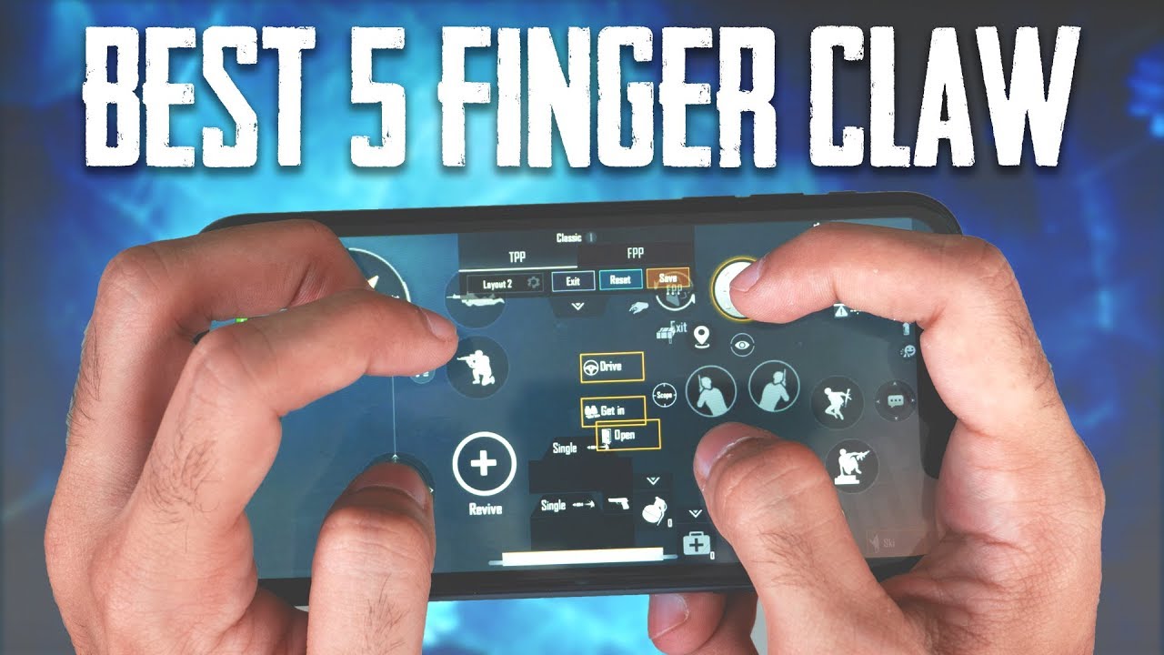 Best 5 Finger Claw Layout, Settings and Sensitivity | PUBG Mobile