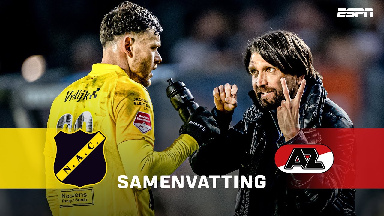6️⃣ GOALS bij rentree PETER HYBALLA in Breda! 👀 | Samenvatting NAC Breda - Jong AZ