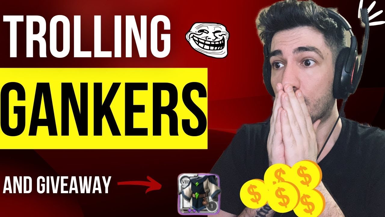 FUNNY Moments and GREAT Escapes  | Albion Online