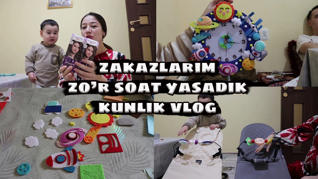 IKKITA CHAQALOQGA SOVĞA / AJOYIB SOAT YASADIM / CHAQALOQNI JINSI NIMA? / 