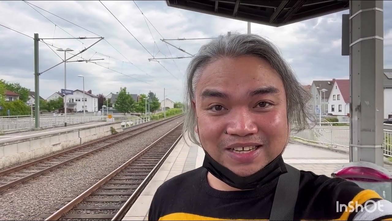 MY TRAIN RIDE EXPERIENCE AND IM LOST|| FRANKFURT GERMANY TRAVEL VLOG