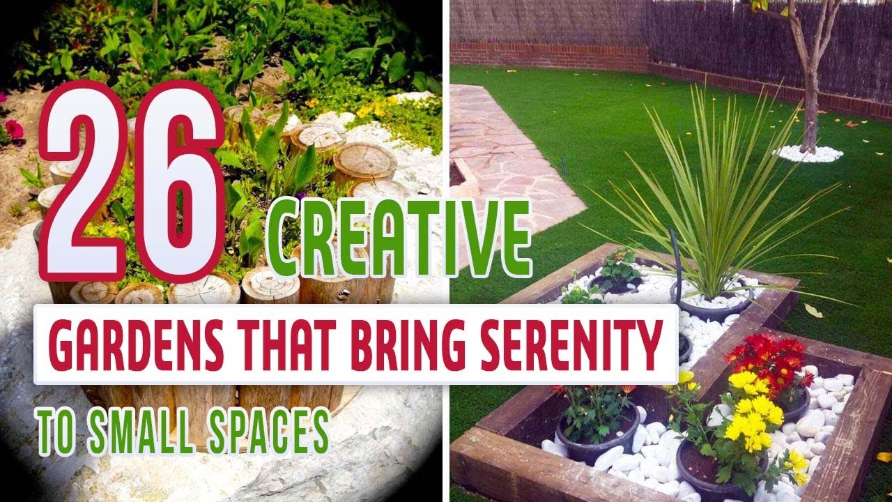 26 Creative Gardens That Bring Serenity to Small Spaces
