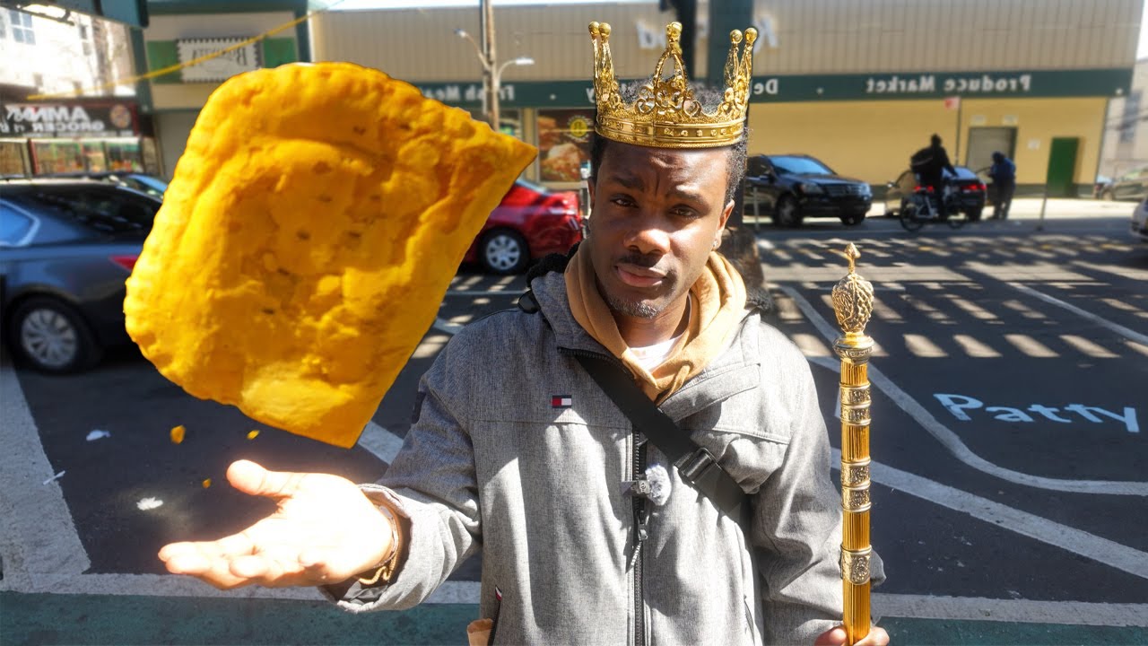 King Jamaican Jerk Patty NYC is Obsessed with | Jamaican Street Food