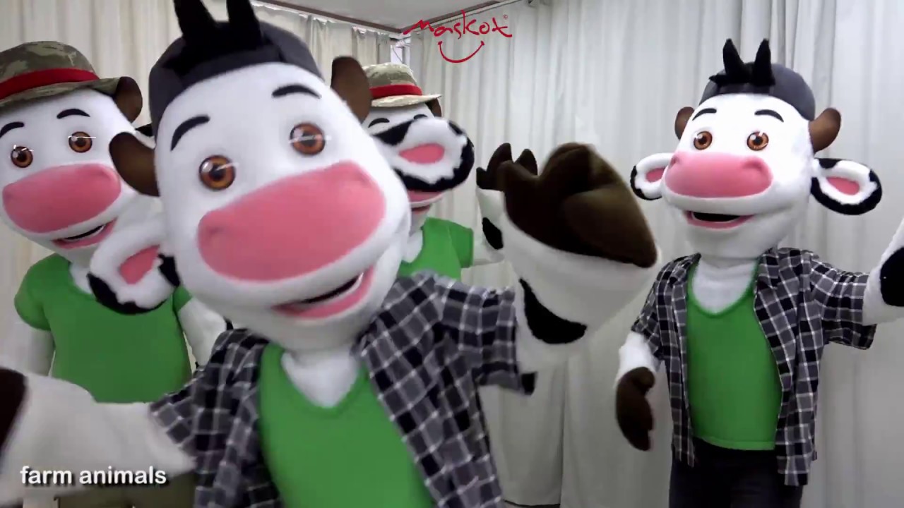 farm animals mascots