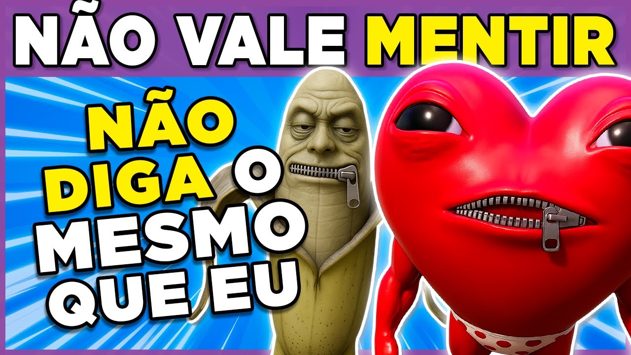 🤐 NÃO DIGA O MESMO QUE EU! ❌ | Só 3% consegue vencer 😱 #quiz #galáxiaquiz