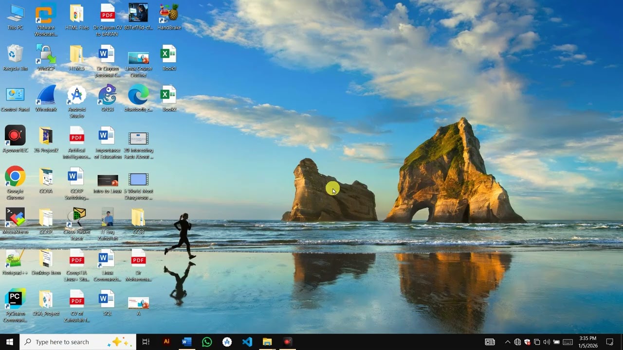 Part 11 View tab In Pashto by Zainullah AfsharPowerPoint 2021