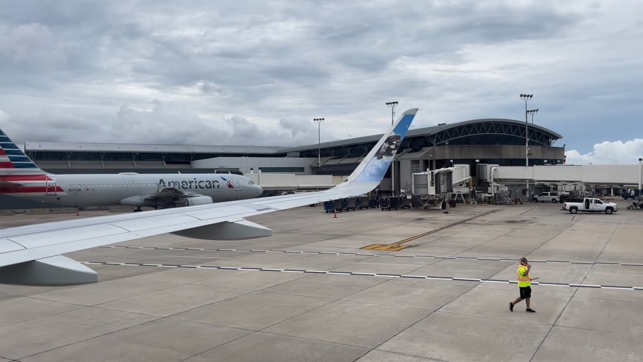 Frontier Airlines A320-NEO pushback, engine start up, and departure from Tampa ( TPA )