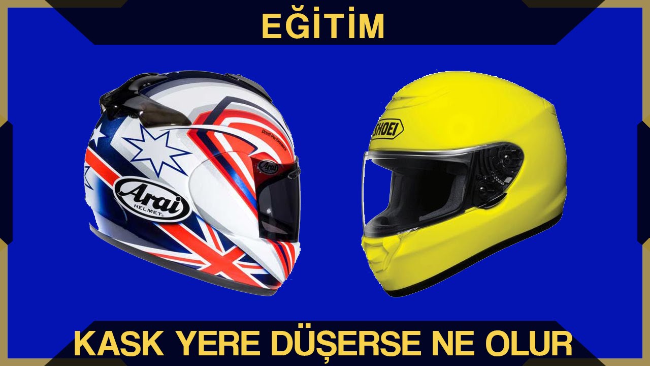 Kask Yere Düşerse Ne Olur ? - Kask Ömrü | RAHMİ BARUTÇU
