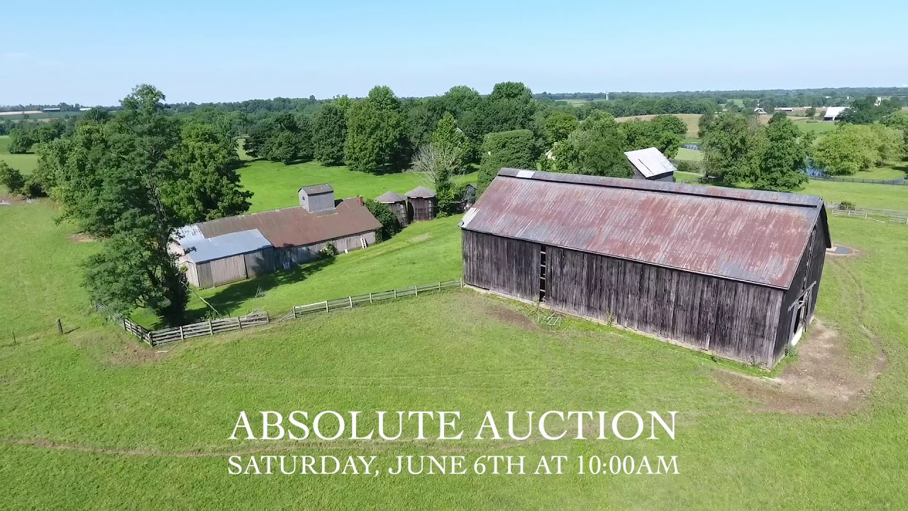 Absolute Auction: 3921 Military Pike, Lexington, KY