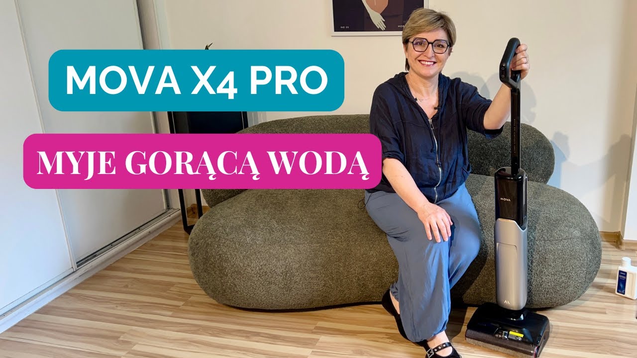Odkurzacz myjący Mova X4 Pro - sprzęt jakich mało! Test i opinia | Pani AGD