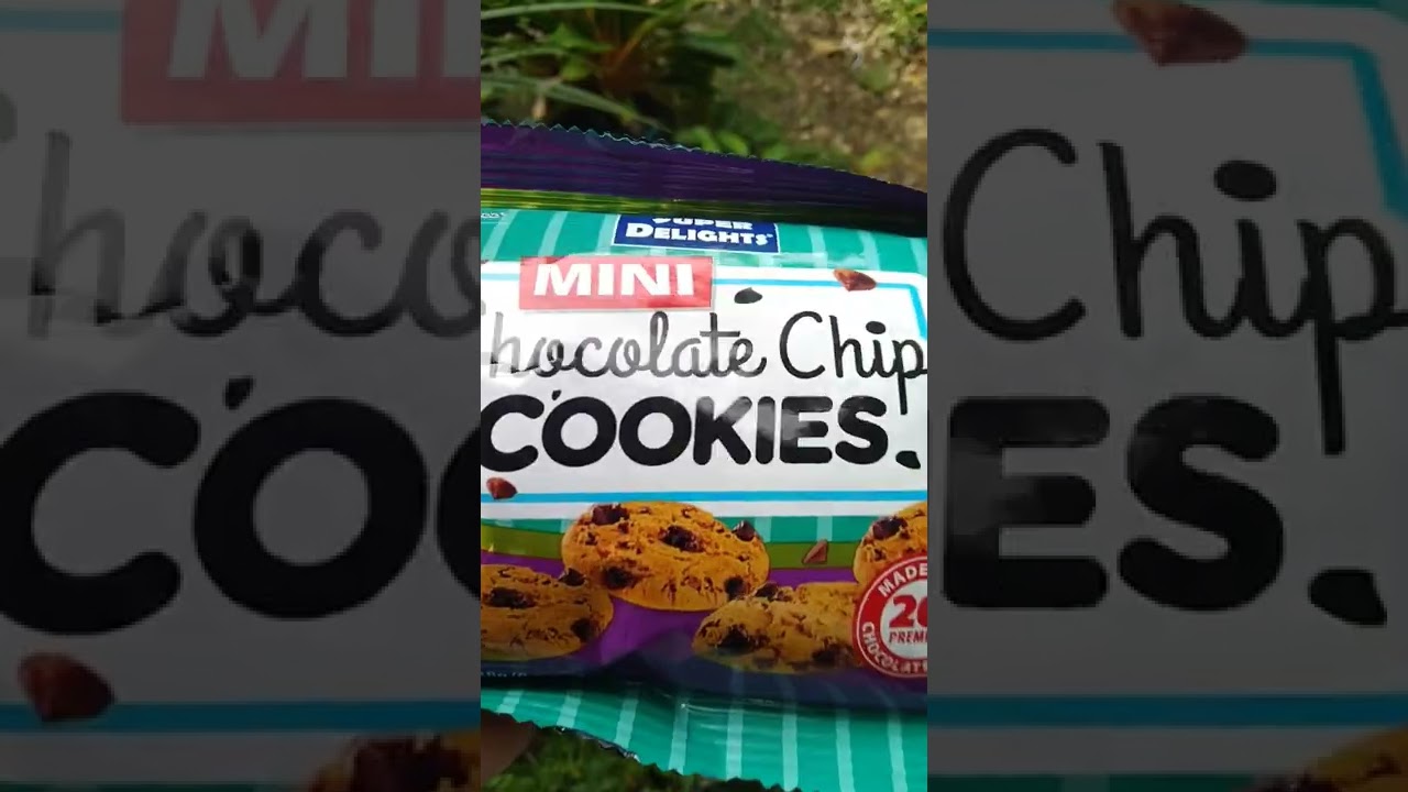 MINI CHOCOLATE CHIP COOKIES ‼️ #youtubeshorts #shorts #superdelight#cookies