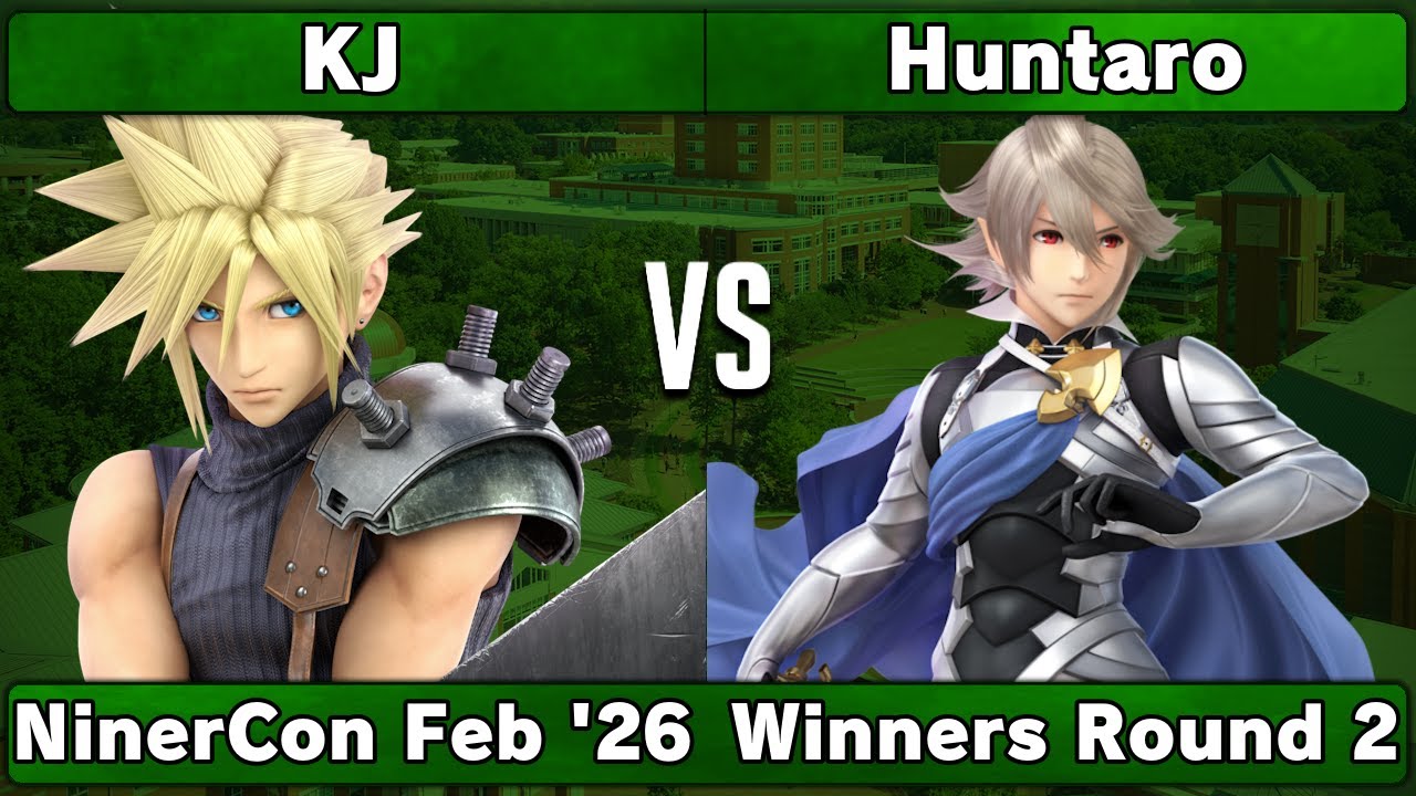 KJ (Cloud) vs Huntaro (Corrin) | Winners Round 2 | NinerCon Feb 2026
