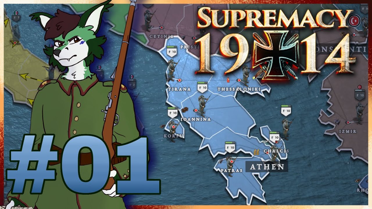 Supremacy 1914 |100er Karte - Griechenland #01 - Eine super Startnation?!
