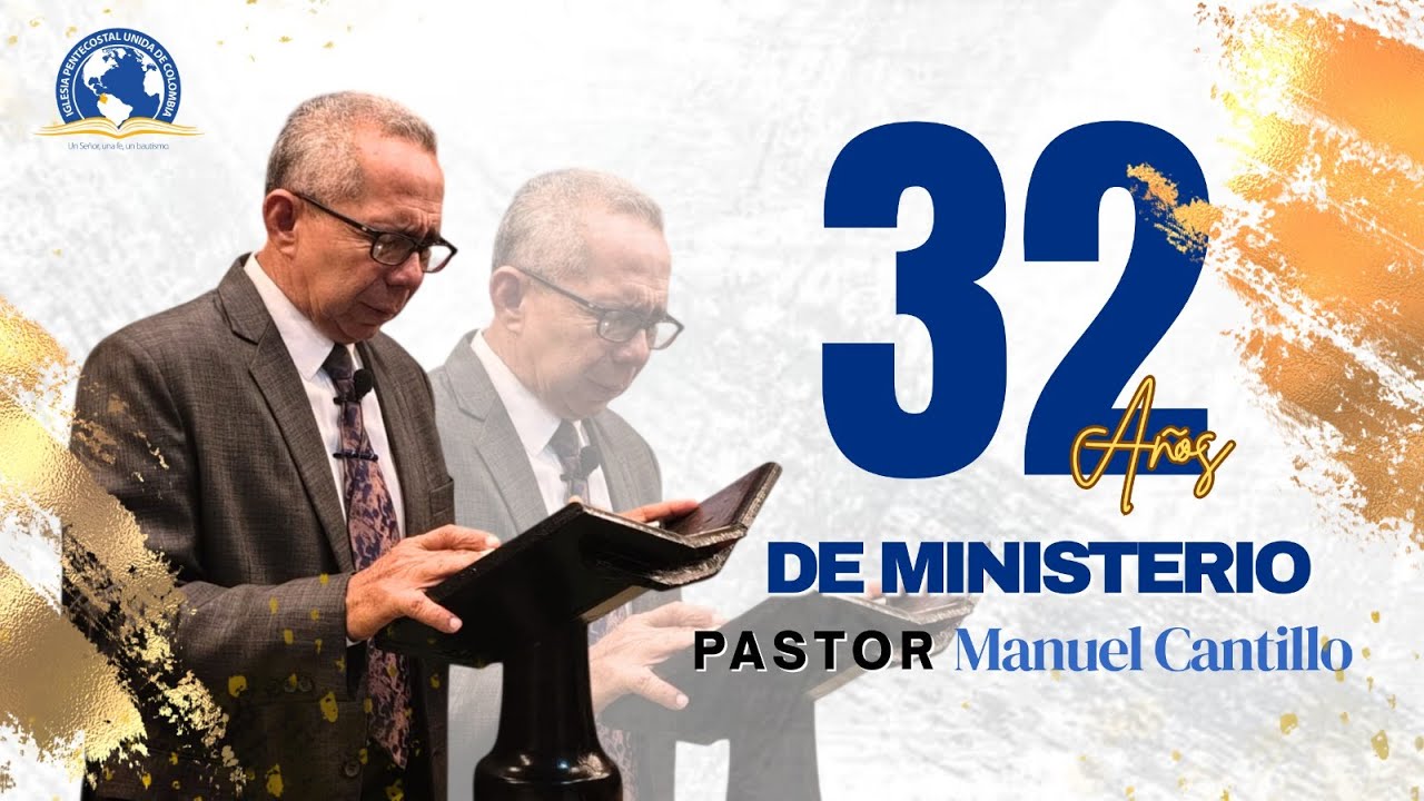 Ceremonia 32 años de ministerio pastoral | ¡𝘚𝘪𝘯𝘤𝘳𝘰𝘯𝘪𝘻𝘢 𝘺 𝘤𝘰𝘮𝘱𝘢𝘳𝘵𝘦!