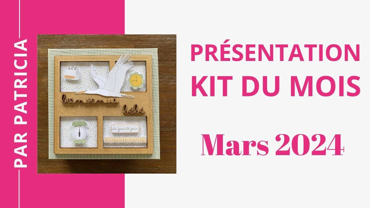 Présentation de l'album réalisé par Patricia avec la collection 
