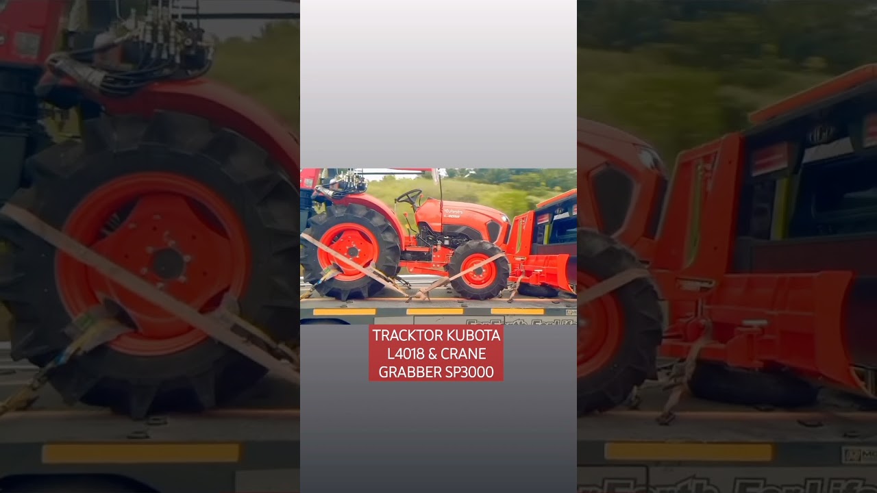 CRANE GRABER SP3000 #kubotatractor #kubota #tractor #infotrackriau #traktorsawah #kubota4wd #traktor