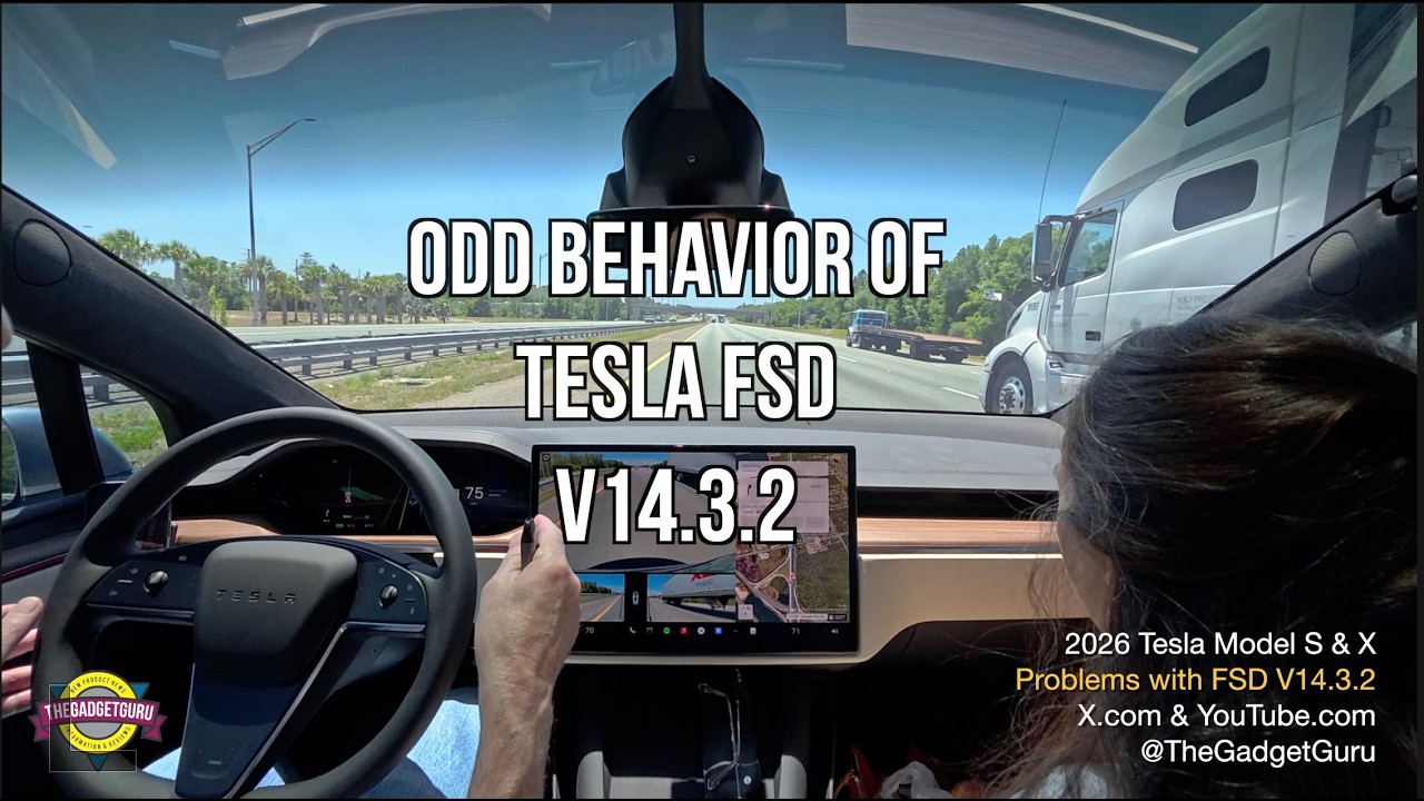 Является ли FSD v14.3.2 от Tesla шагом назад? Пришло время для обновления FSD!