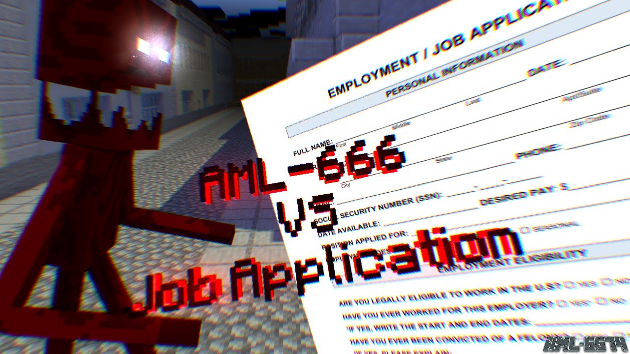 AML-666 VS Job Application - Minecraft Animation | Anomalies VS Horror [WARNING: JUMPSCARES!]