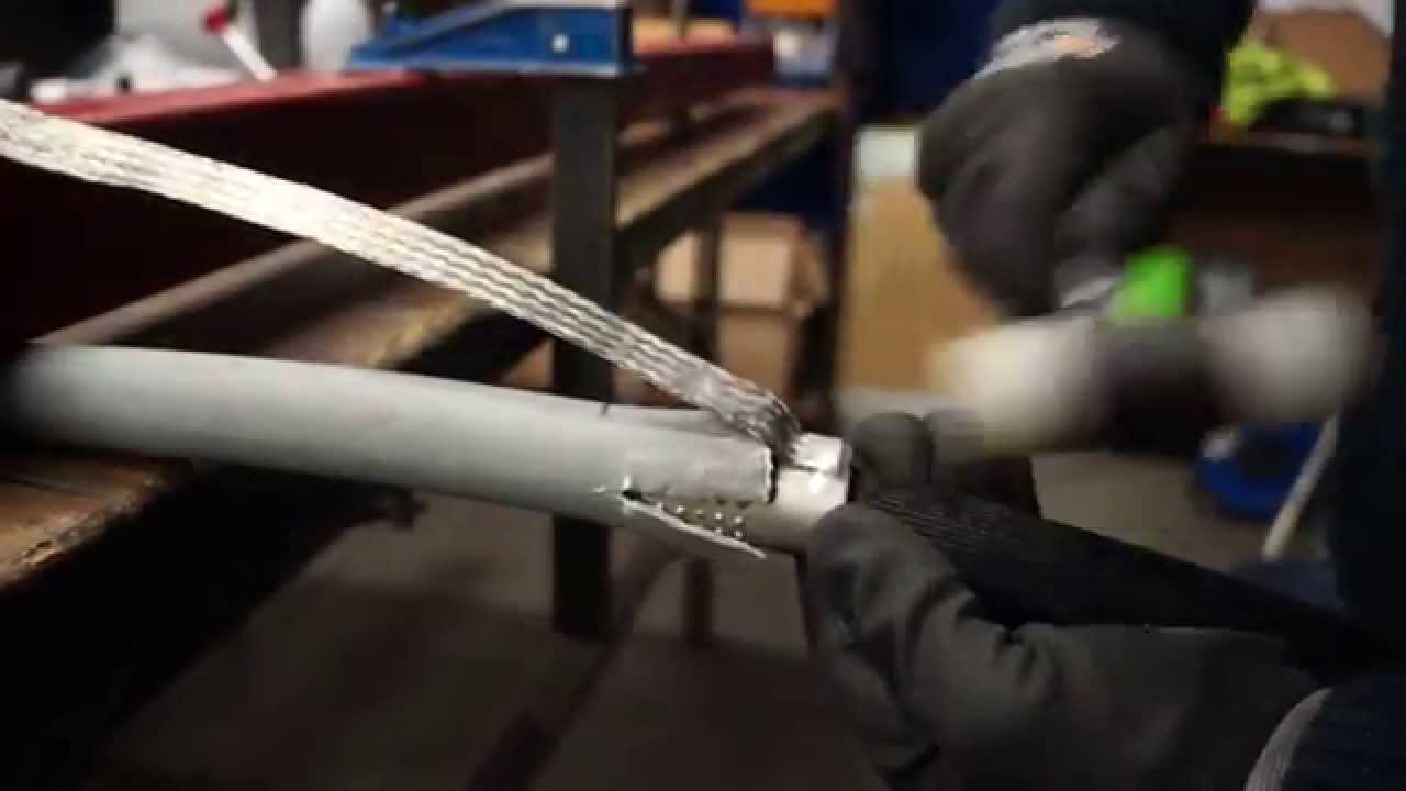 Energía Líneas y Cables: Preparación cable RH5Z1 para terminación