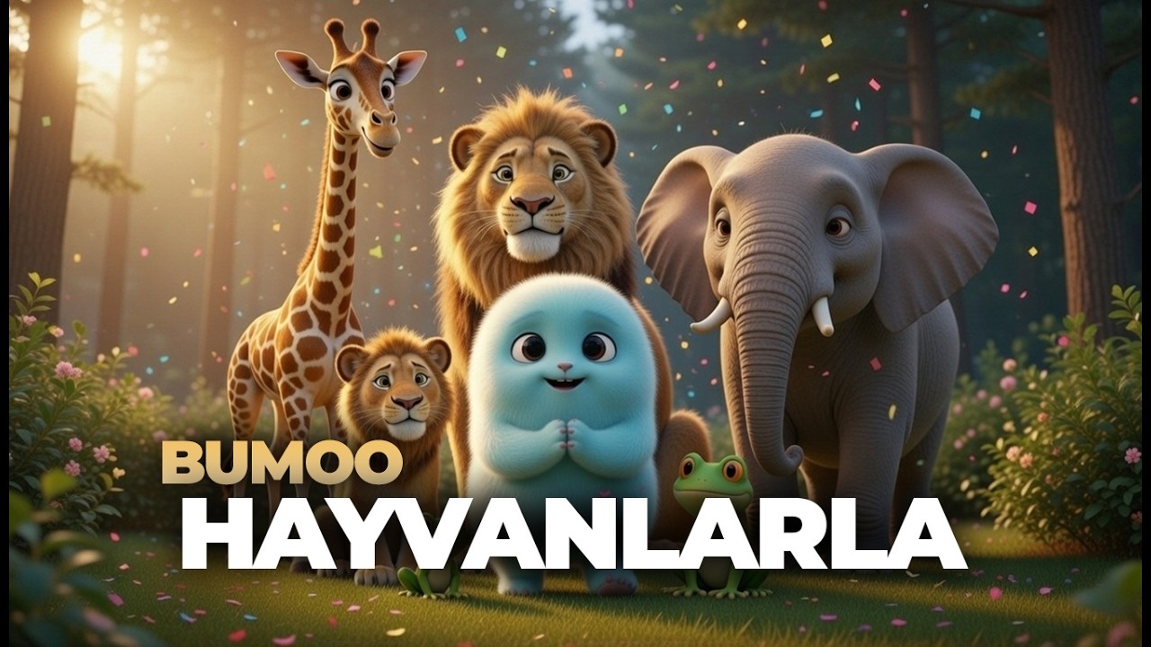 Bumoo ve Hayvanlar 🐘 | Hayvan Taklitleri ile Zıpla Koş Dön! | 2-3 Yaş Eğitici Çocuk Videosu