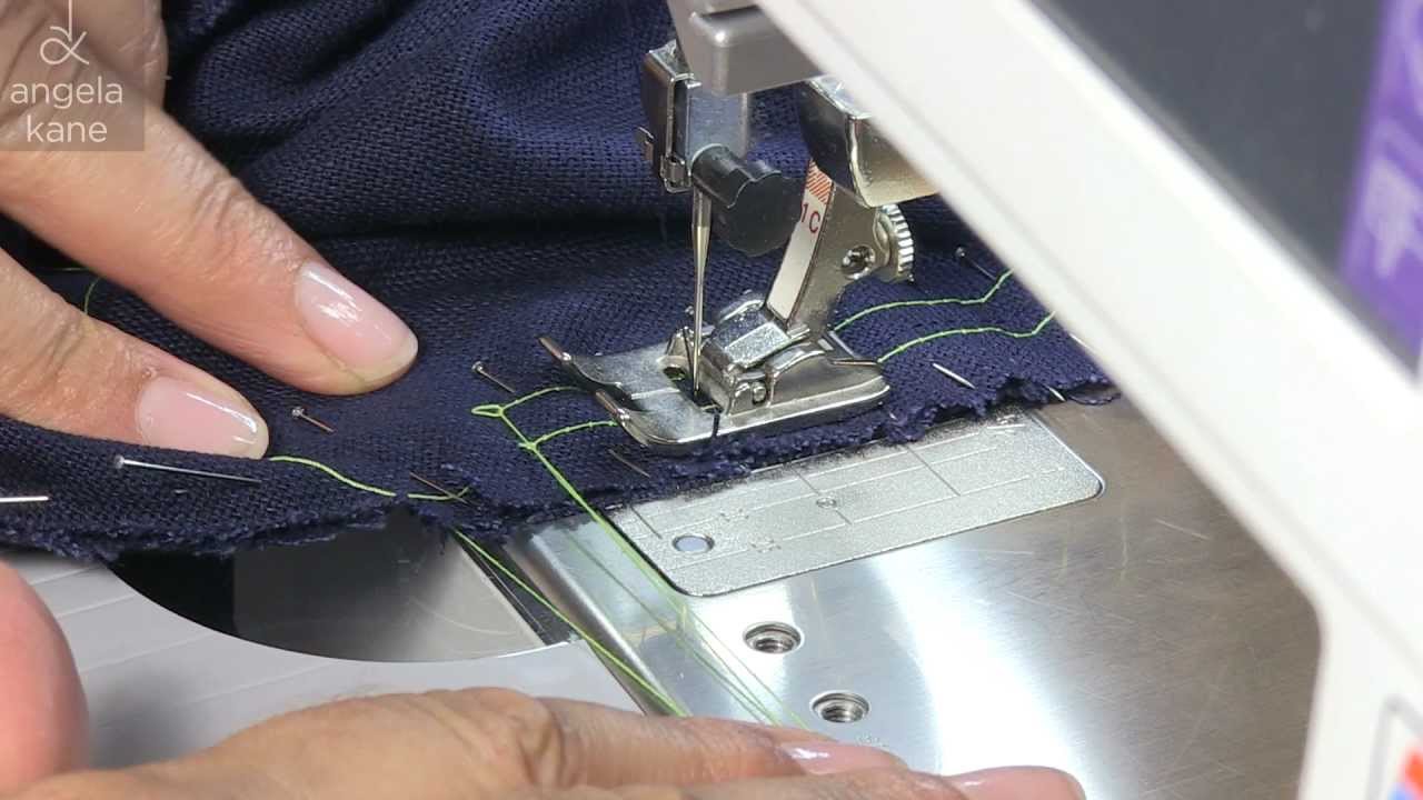 How to Sew a Set-In Sleeve - Sewing from Angela Kane